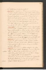 Seite 215 des Manuskripts "Die Altherthumsgräber vom Salzberg zu Hallstatt in Oberösterreich", Signatur 12.903 e